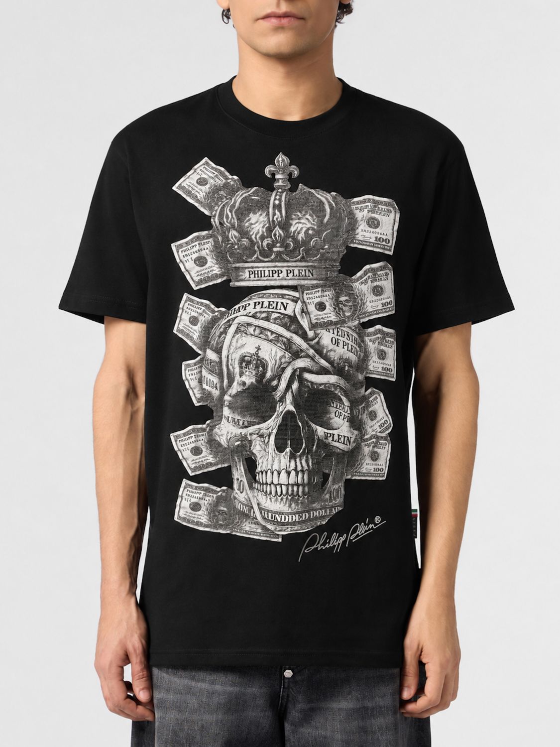 PHILIPP PLEIN T-Shirt Uomo colore Nero