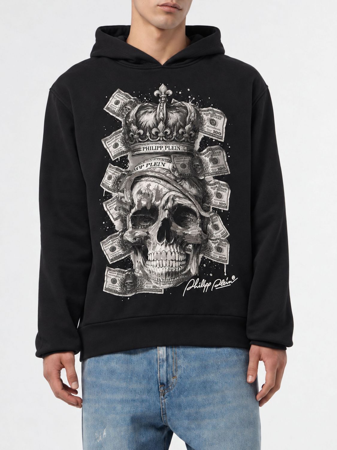 PHILIPP PLEIN Felpa Uomo colore Nero