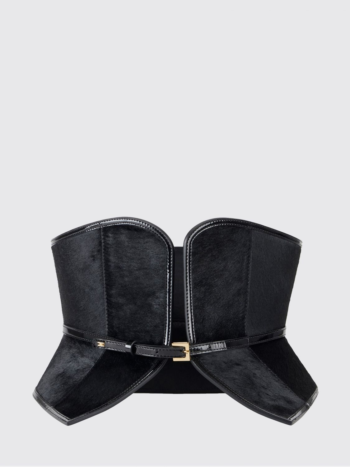 ELISABETTA FRANCHI Belt Woman color Black