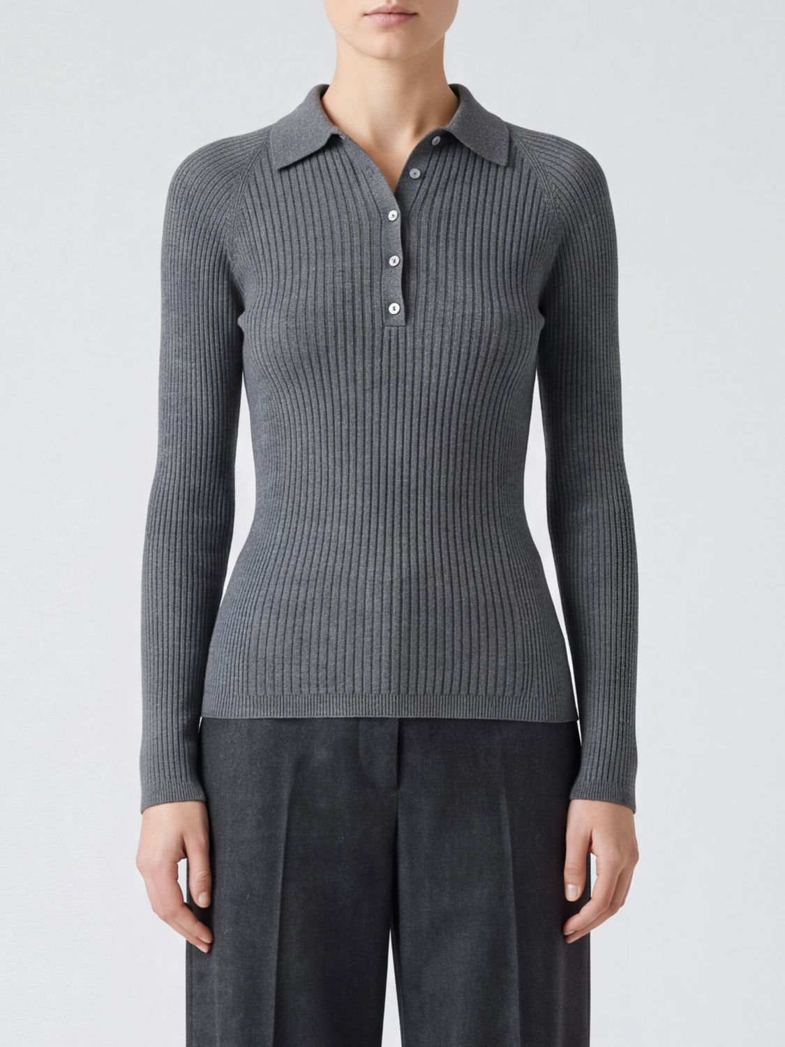 SA SU PHI Polo Donna colore Grigio