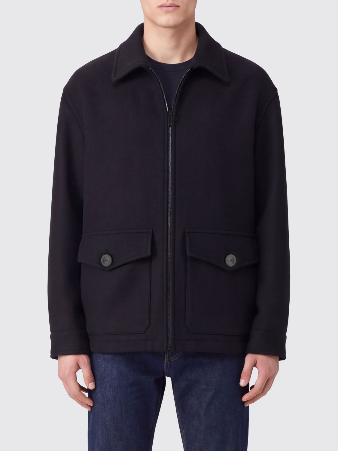 GIORGIO ARMANI Cappotto Uomo colore Nero