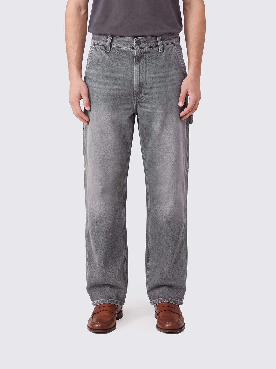 HAIKURE Jeans Men color Grey