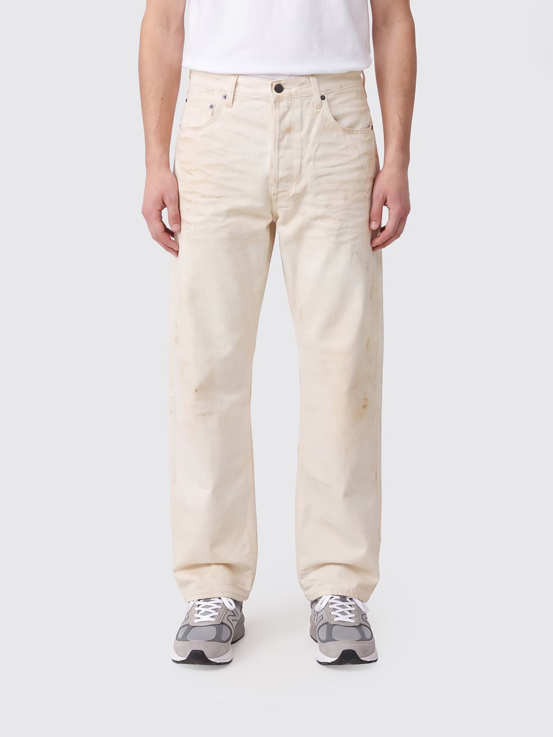 HAIKURE Jeans Uomo colore Bianco