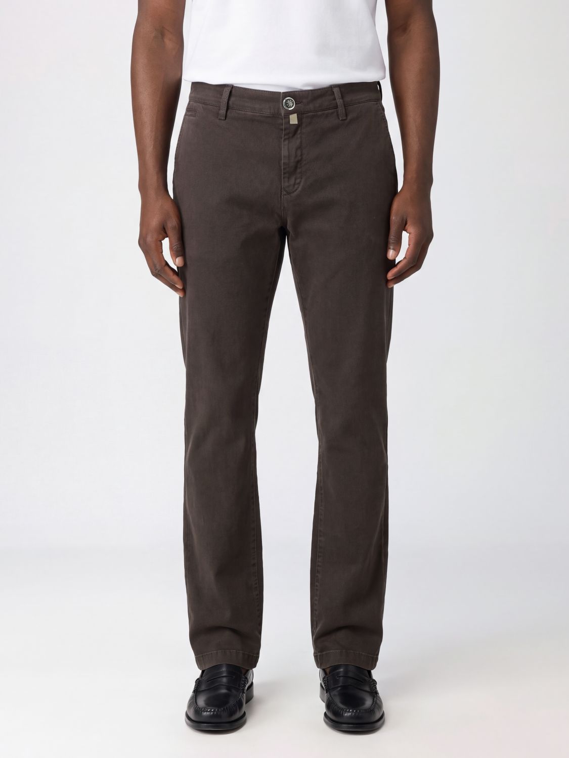 JACOB COHEN Pants Men color Brown