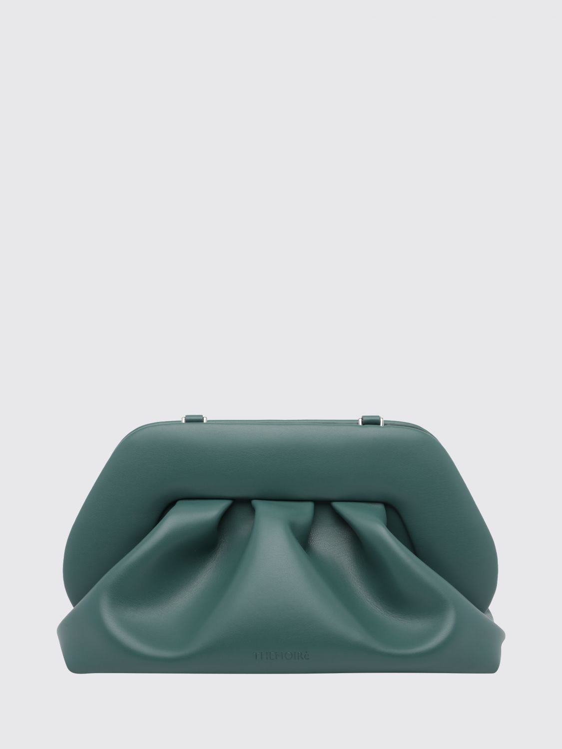 Themoirè Clutch Woman Color Green