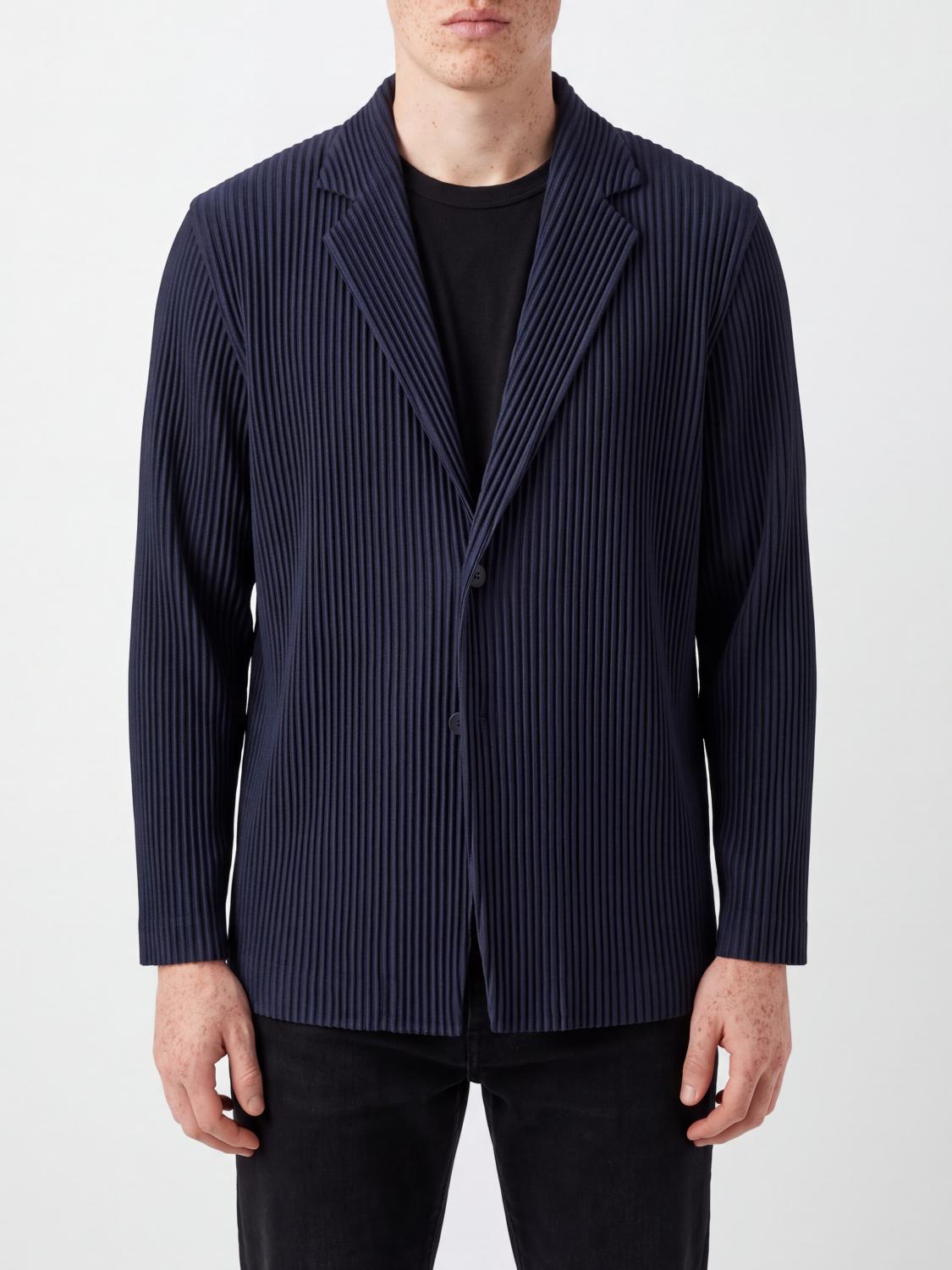 HOMME PLISSE' ISSEY MIYAKE Giacca Uomo colore Nero