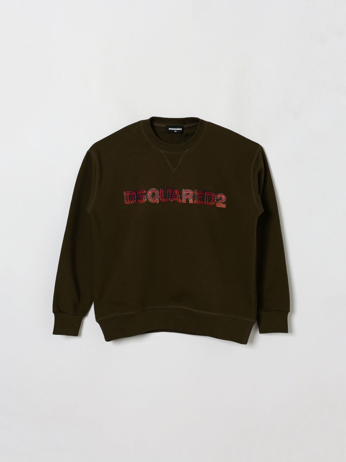 DSQUARED2 Sweater Kids color Green