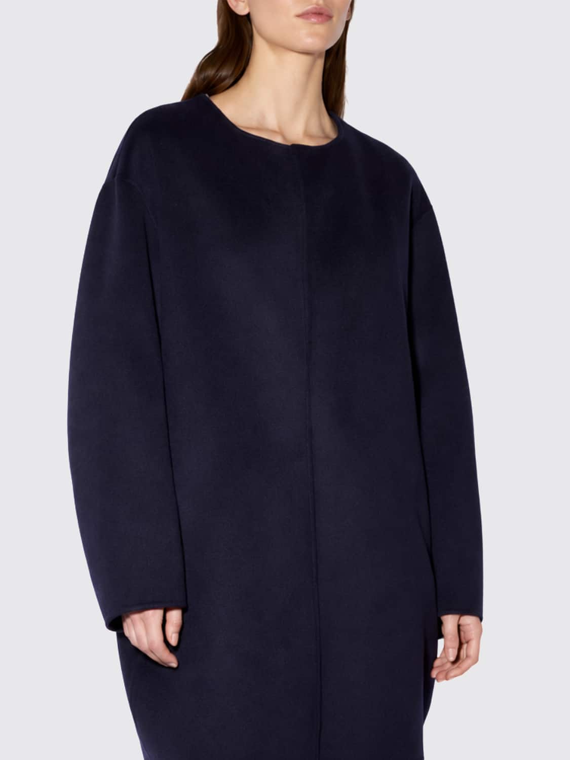 LIVIANA CONTI Coat Woman color Blueberry