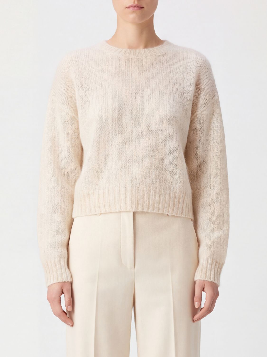 BRUNELLO CUCINELLI Sweater Woman color Ivory