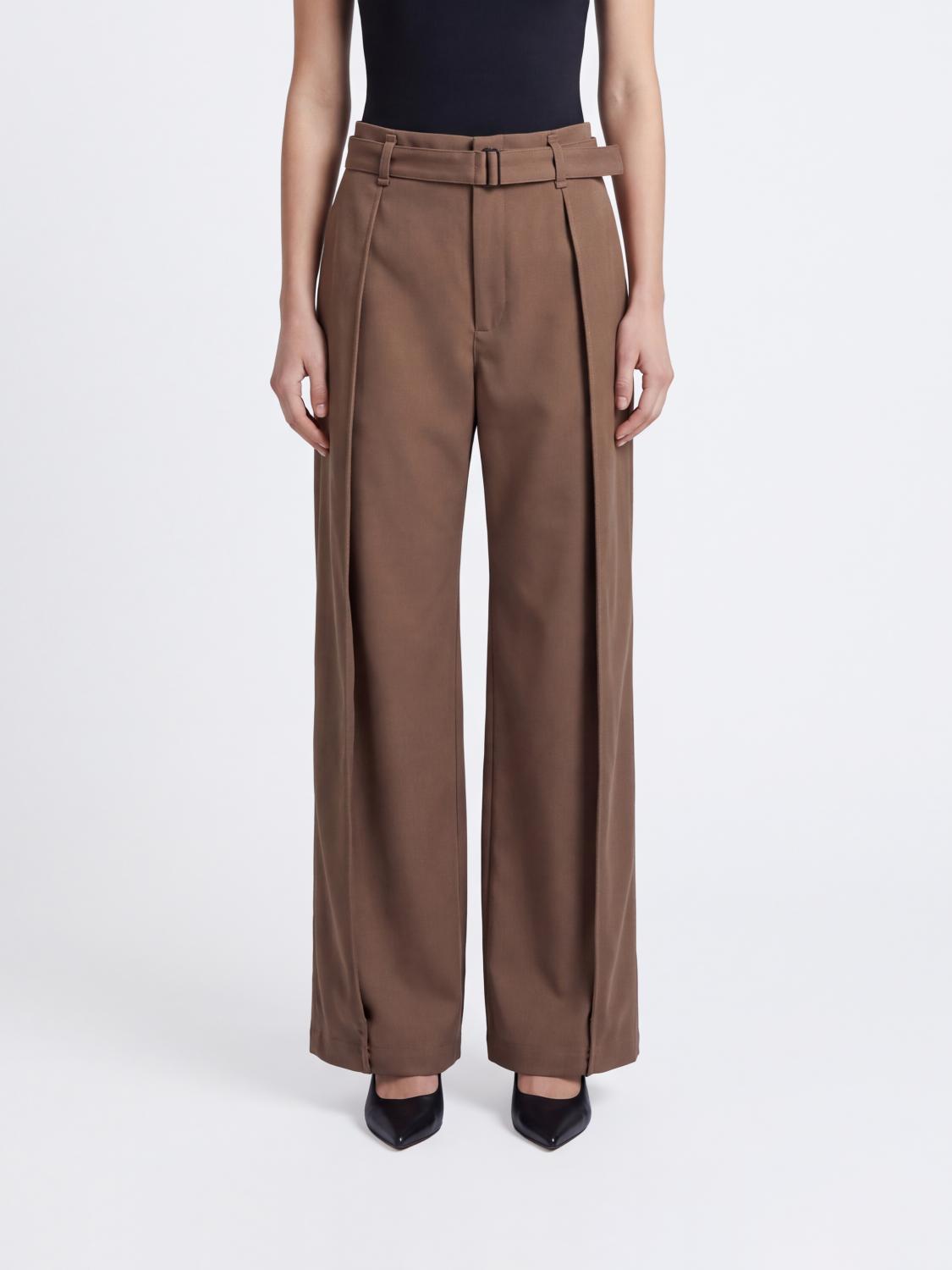 LEMAIRE Pants Woman color Brown