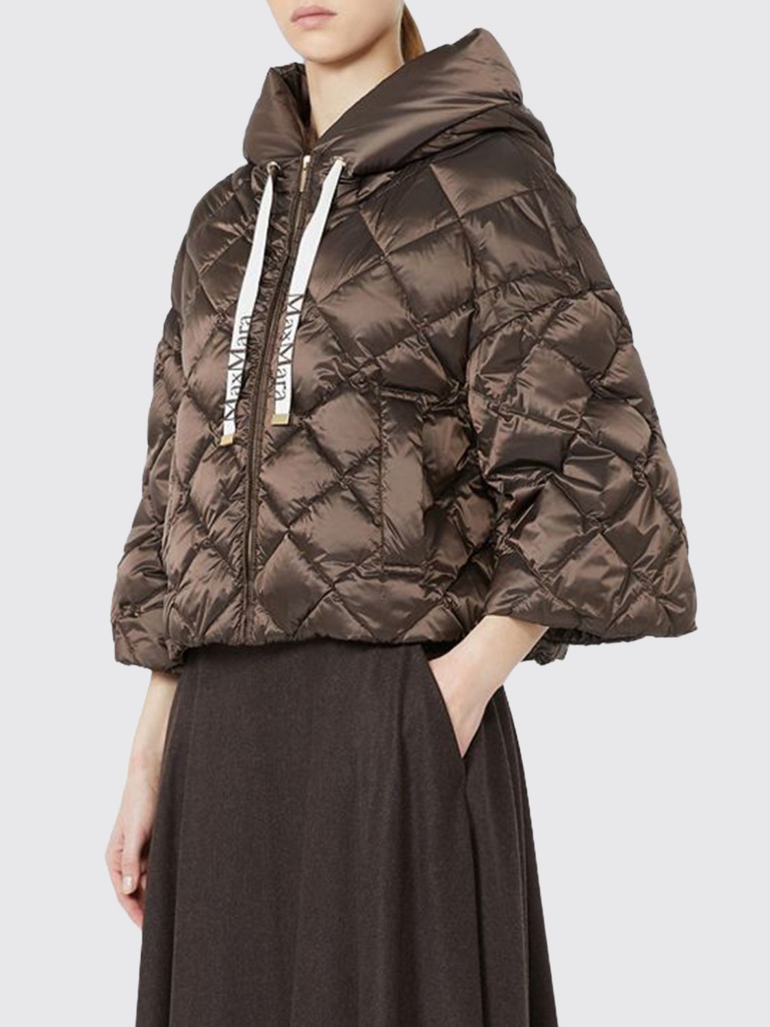 Max Mara The Cube Jacket Woman Color Bronze In Brown