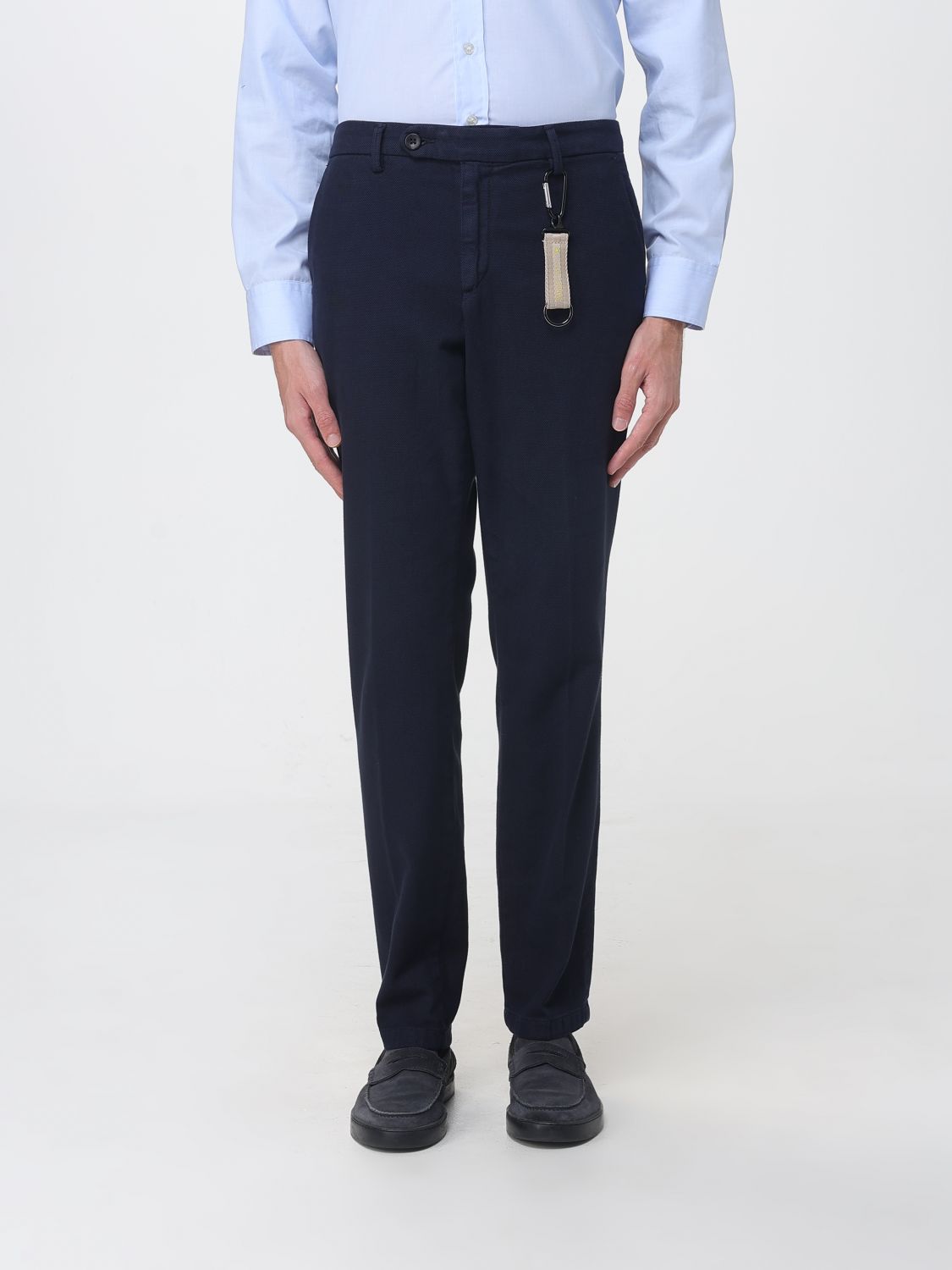 MANUEL RITZ Pants Men color Blue