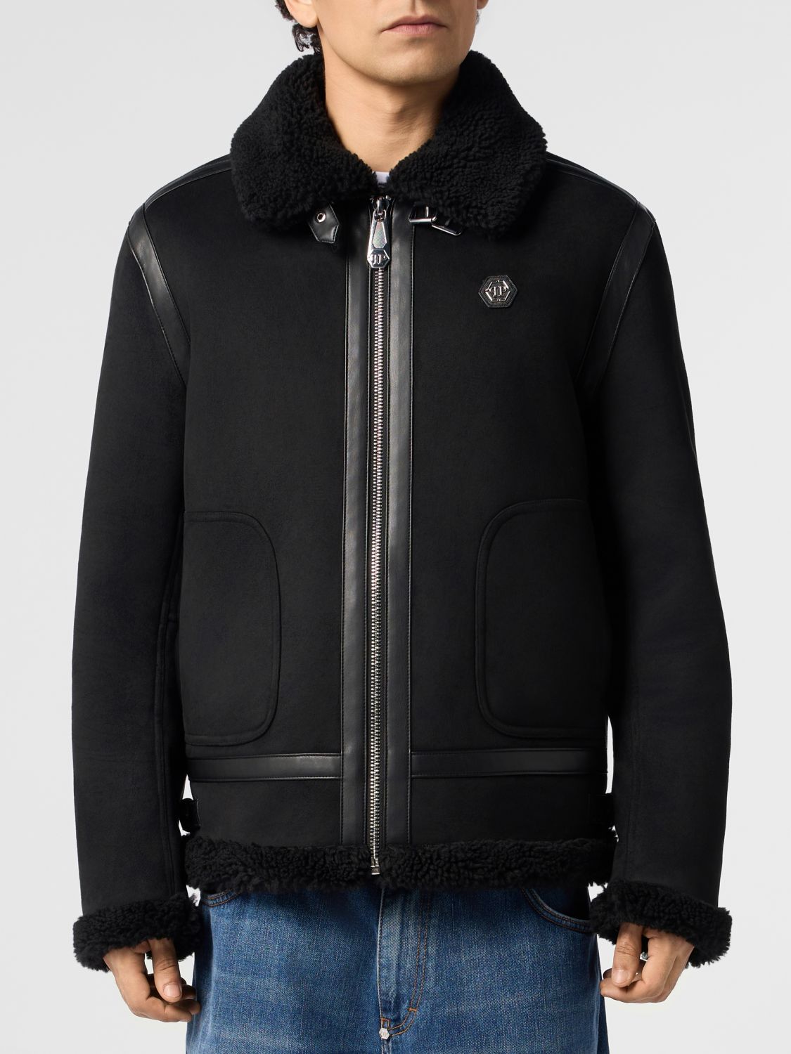 PHILIPP PLEIN Jacket Men color Black