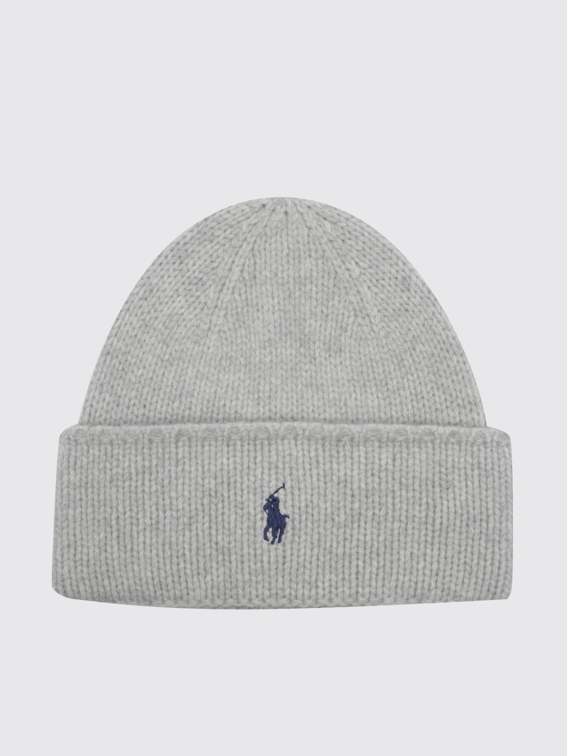 Polo Ralph Lauren Cuffed Wool Beanie with Pony Logo