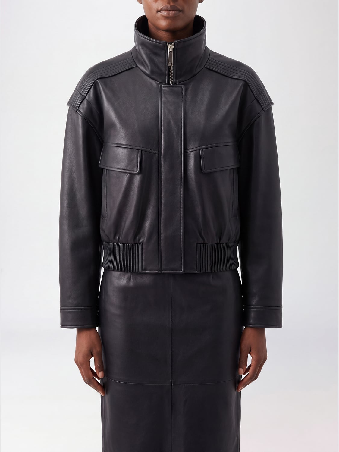 SELF-PORTRAIT Jacket Woman color Black