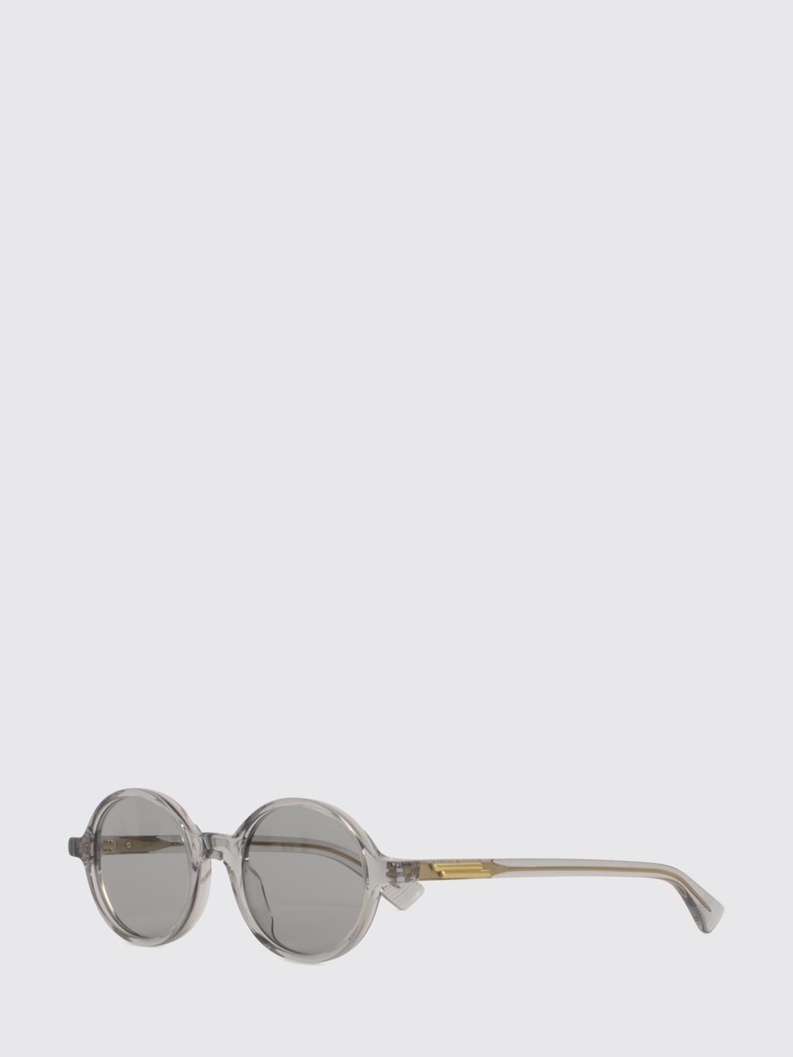 Bottega Veneta Rounded Frame Black Acetate Eyeglasses