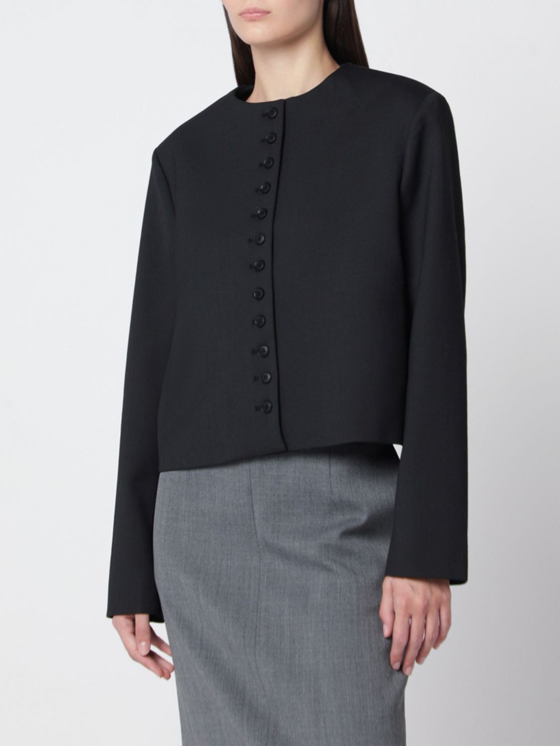 Almada Label Jacket Woman Color Black
