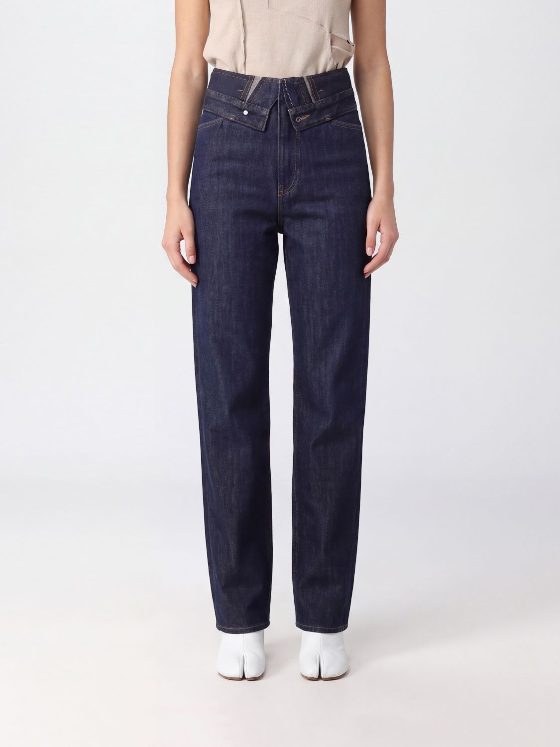 MM6 MAISON MARGIELA Jeans Donna colore Blue Navy