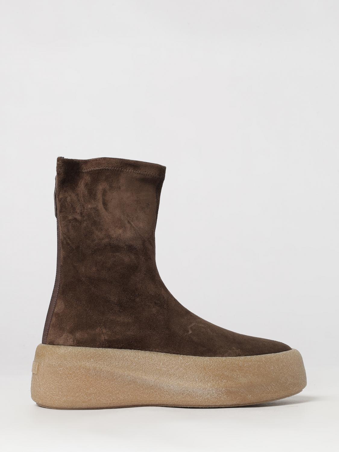 VIC MATIÉ Flat Ankle Boot Woman color Dark