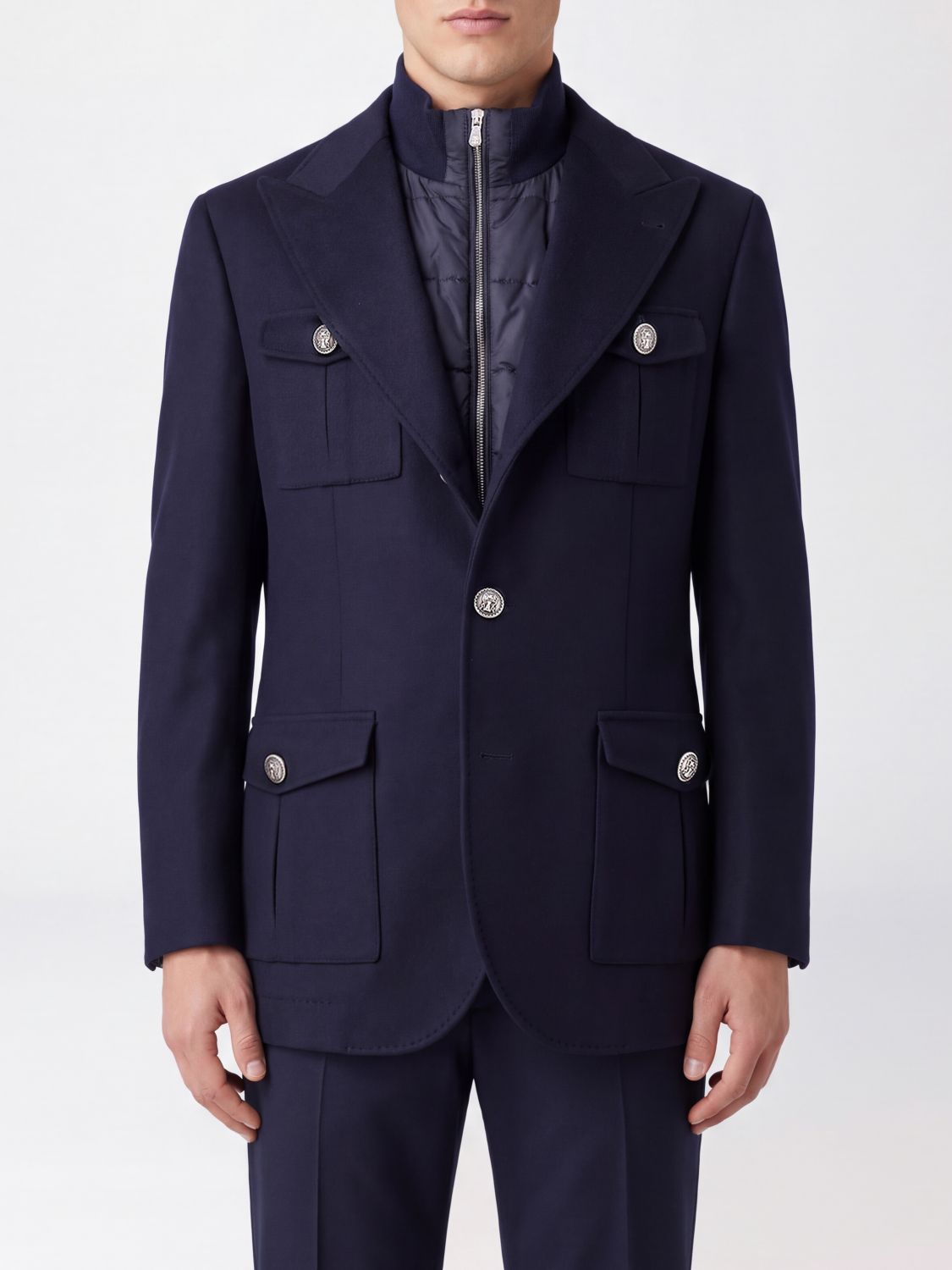 BRUNELLO CUCINELLI Cappotto Uomo colore Blue Navy