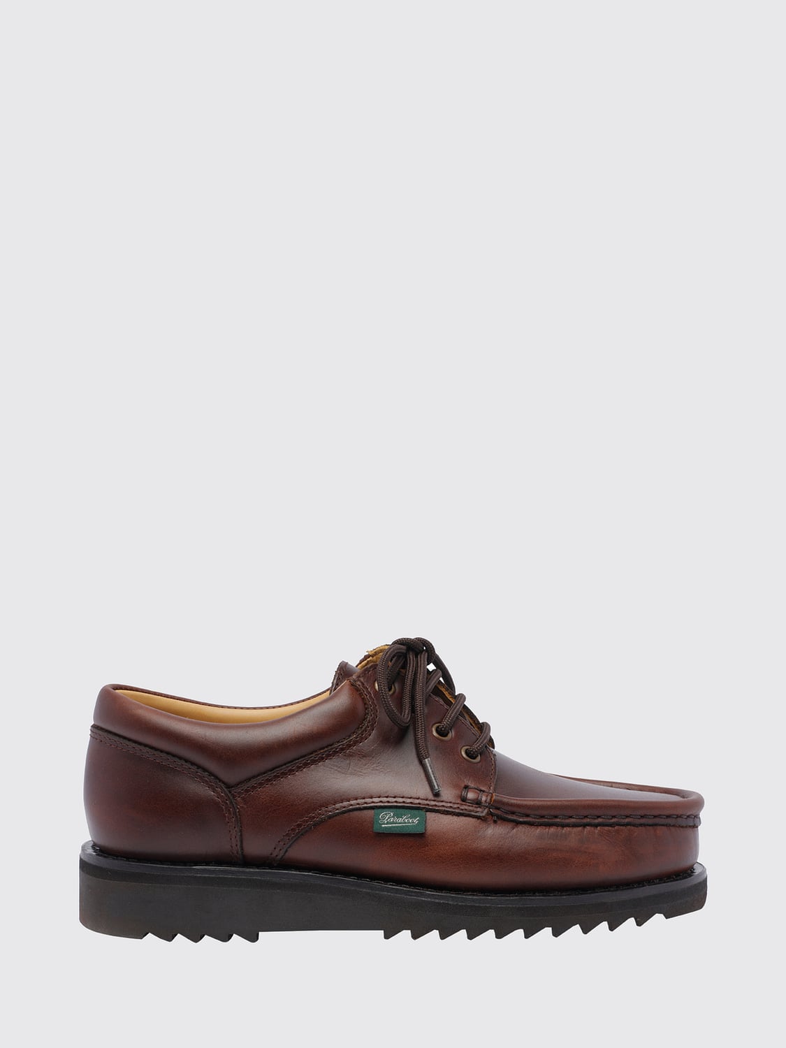 Paraboot Thiers Calf Leather Derby Shoes with Lug Sole