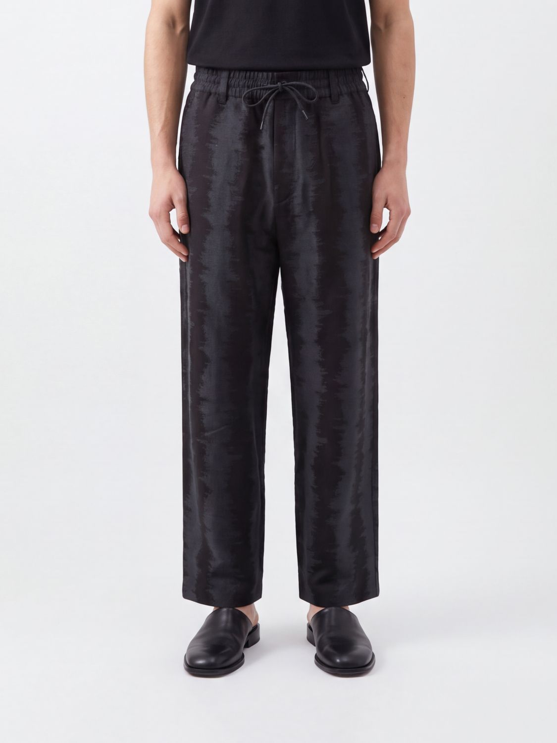 Y-3 Pants Men color Black