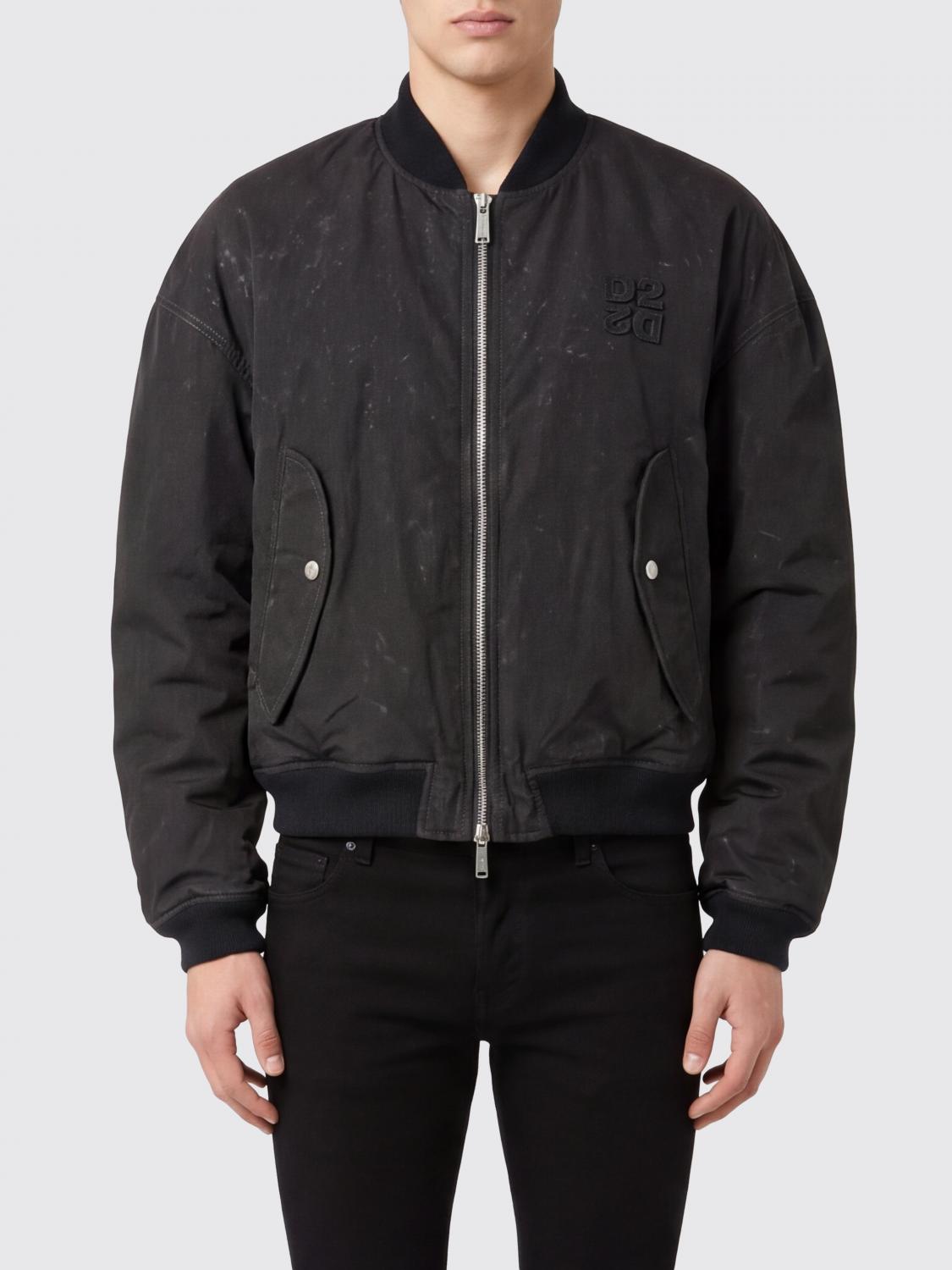DSQUARED2 Jacket Men color Grey