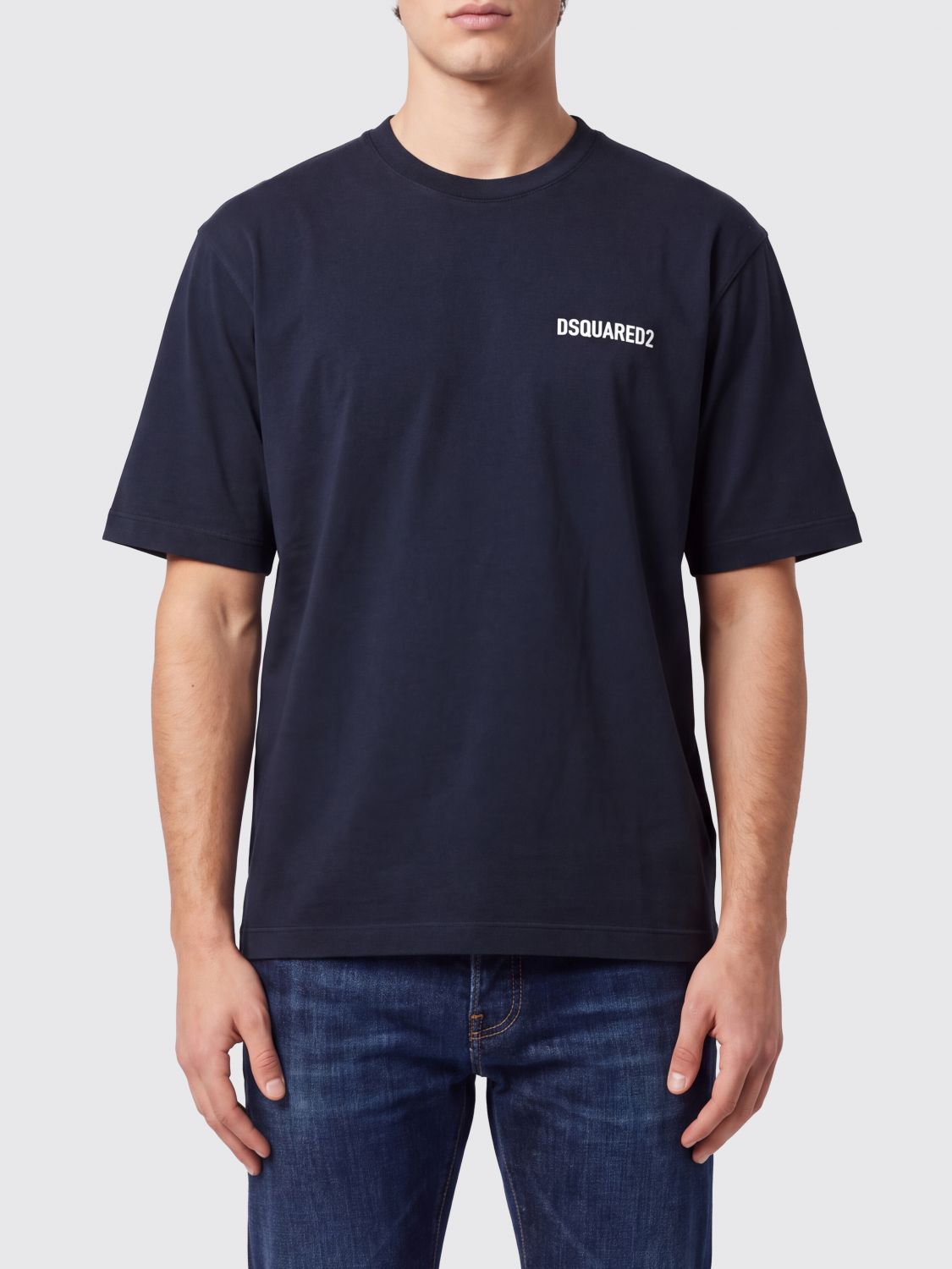 DSQUARED2 T-Shirt Uomo colore Blue Navy