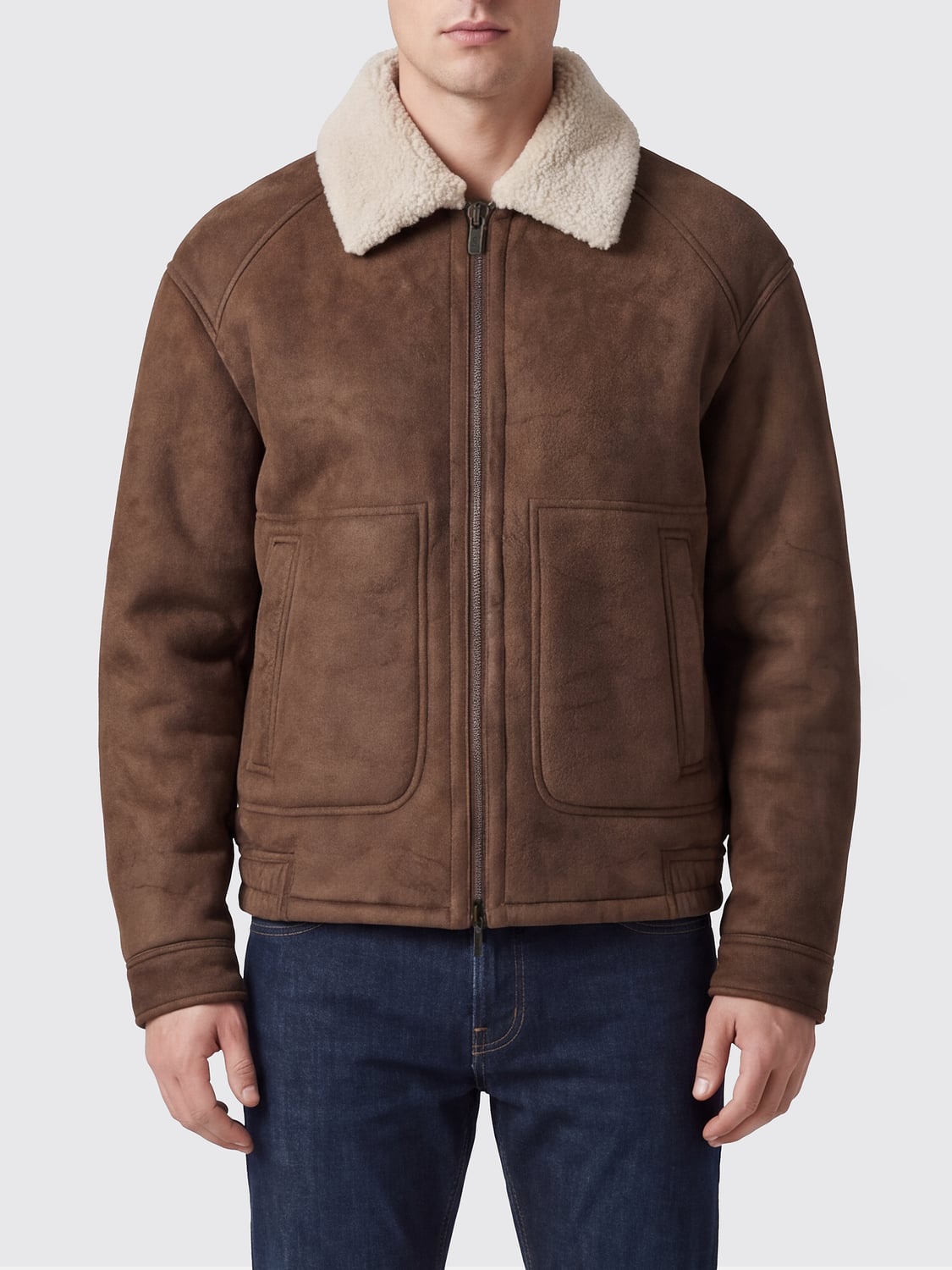 SALVATORE SANTORO Jacket Men color Coffee