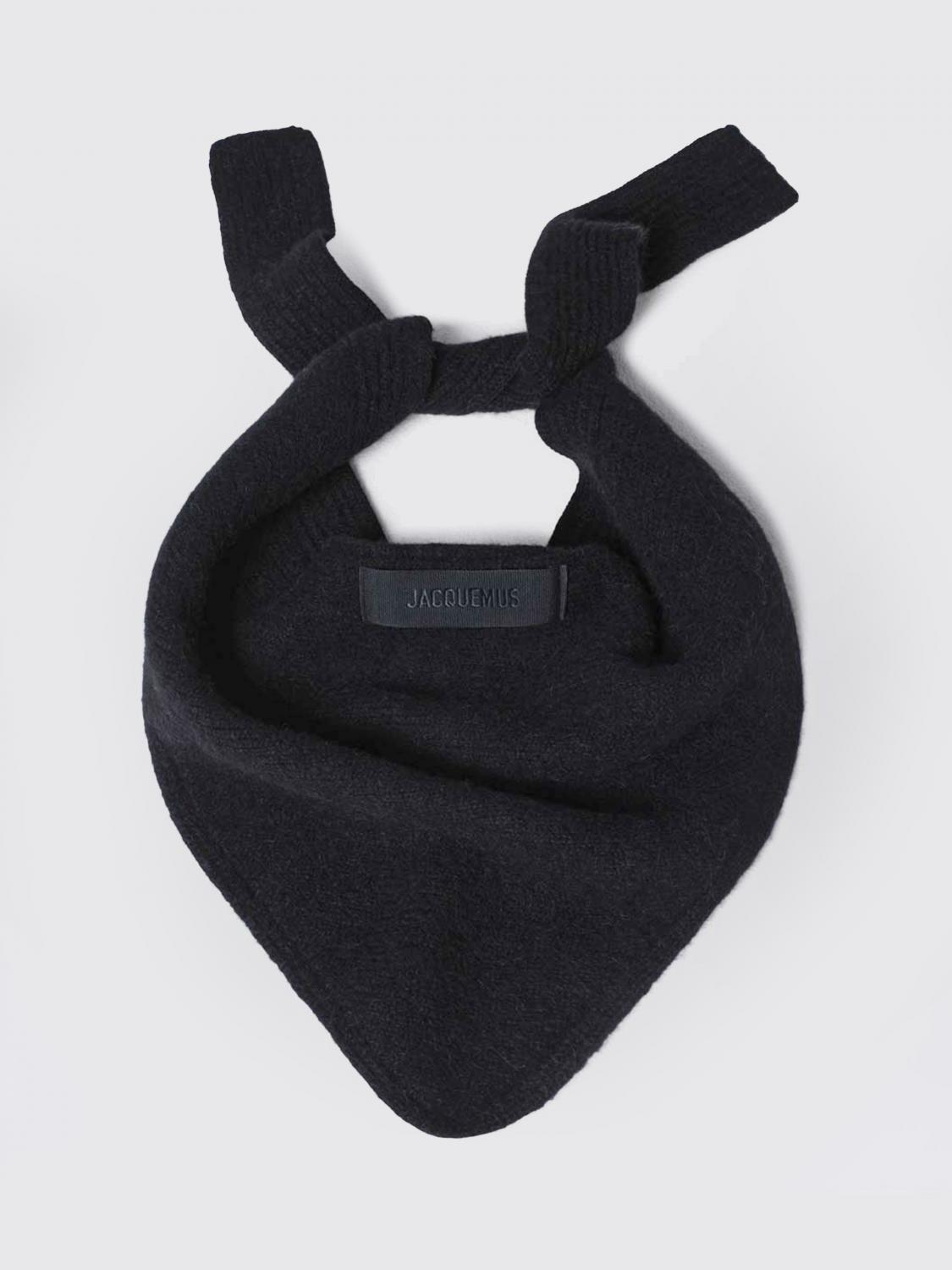 JACQUEMUS Scarf Men color Black