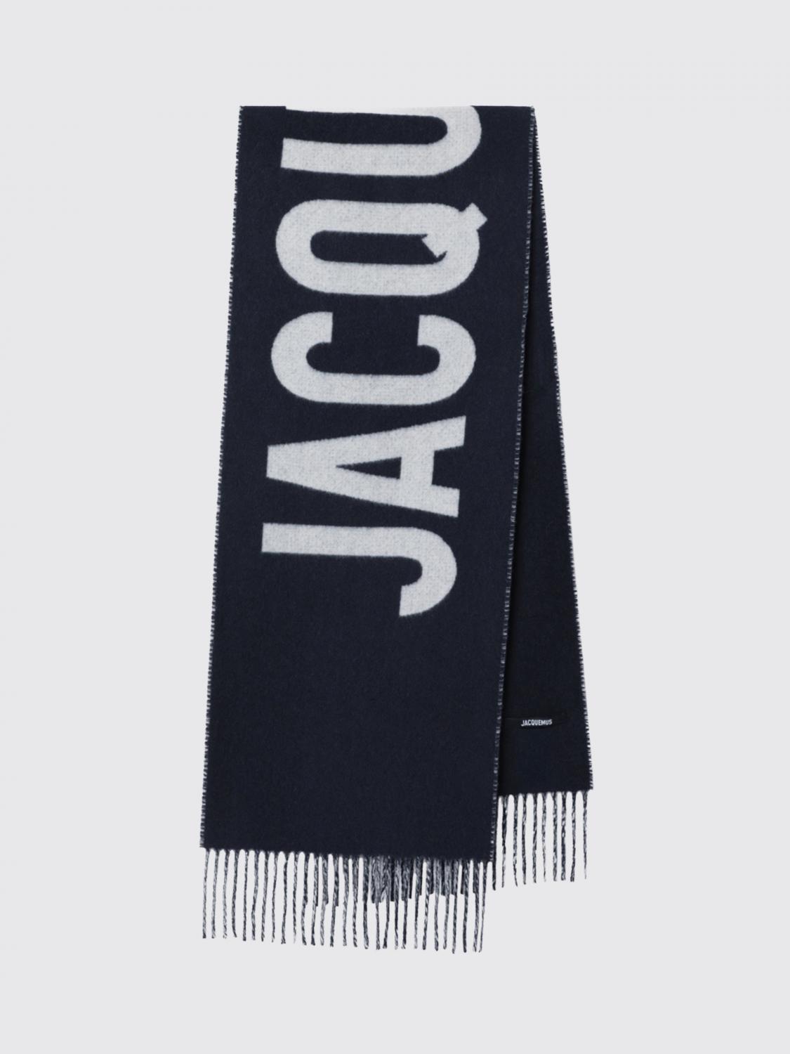 JACQUEMUS Scarf Men color Blue