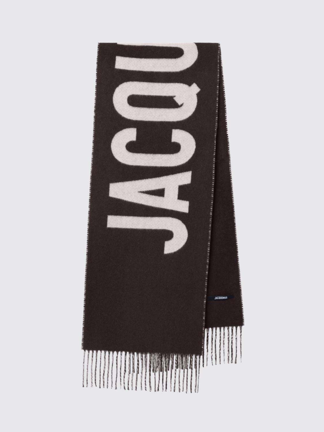 JACQUEMUS Scarf Men color Brown
