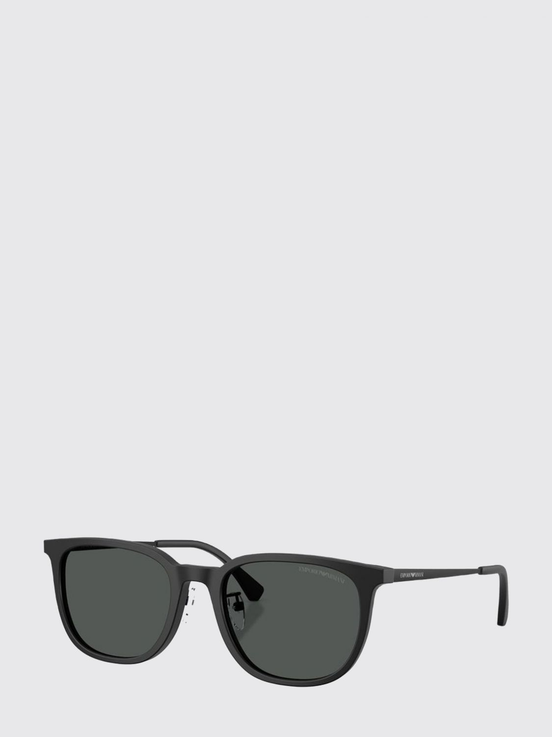 EMPORIO ARMANI Aviator Sunglasses in Acetate and Metal with Lettering Logo