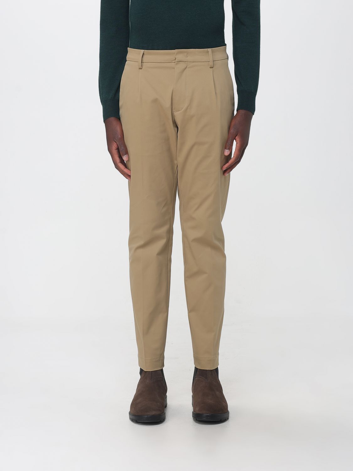 K-WAY Pants Men color Beige