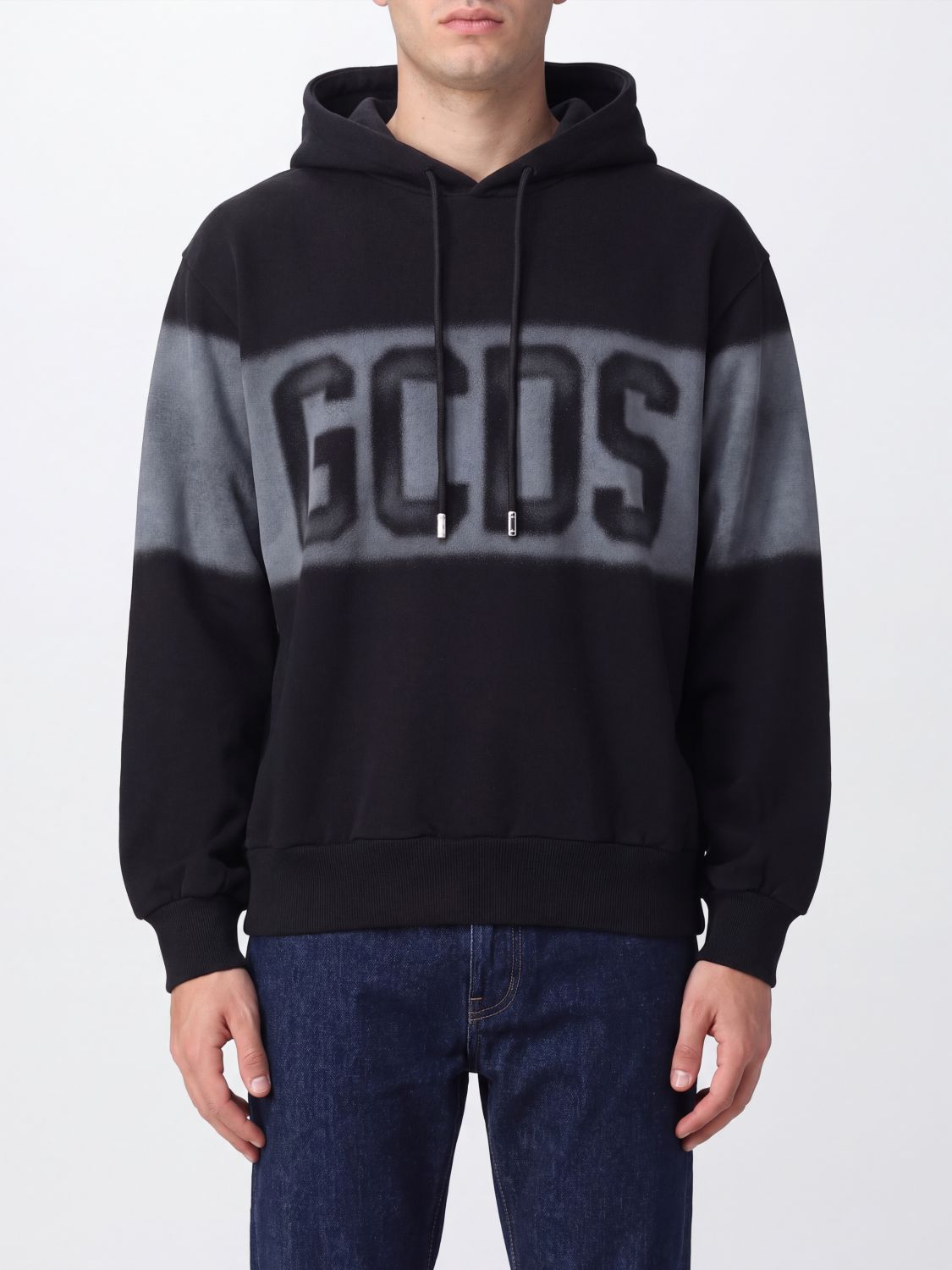 GCDS Felpa Uomo colore Nero