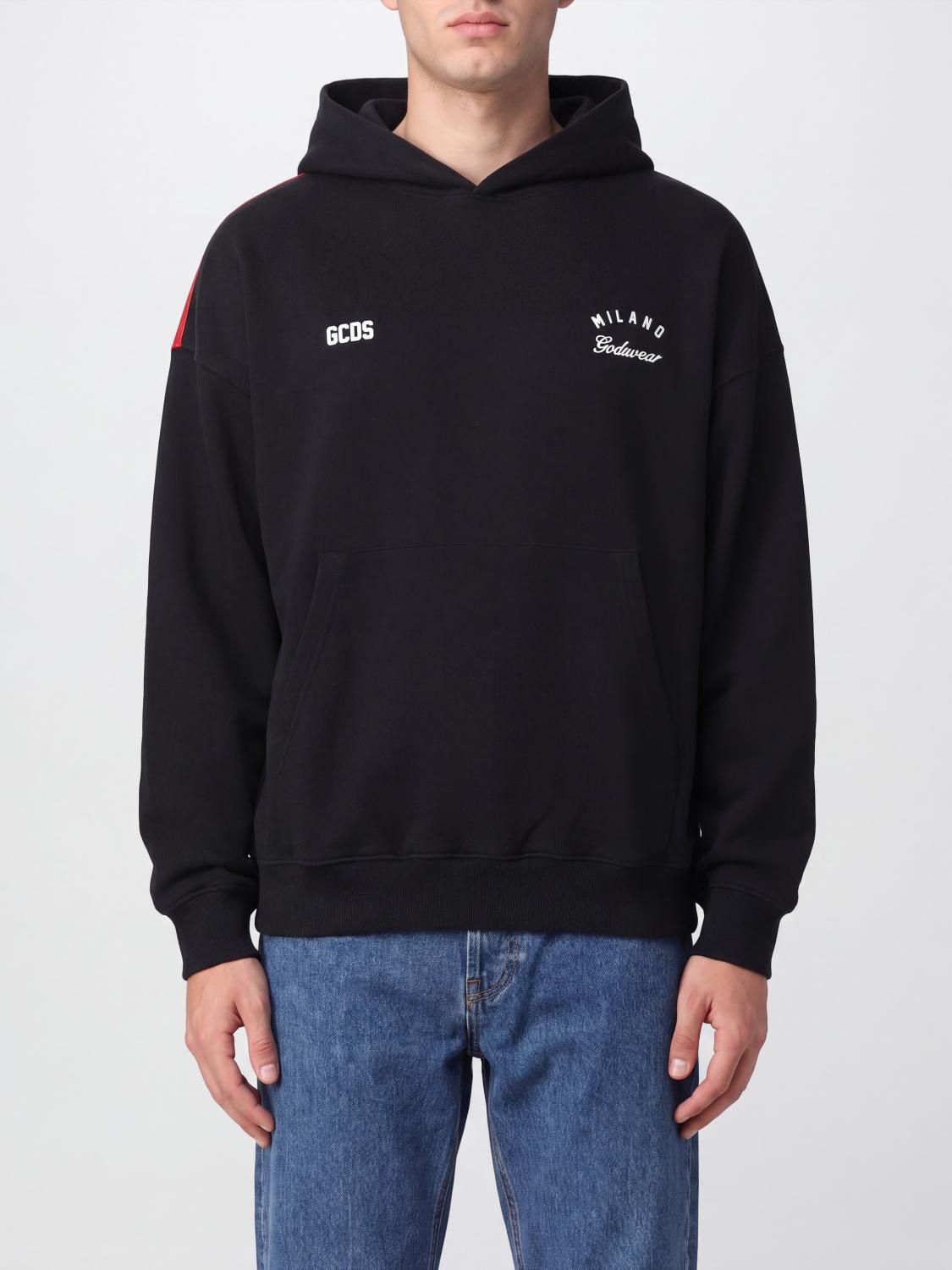 GCDS Felpa Uomo colore Nero