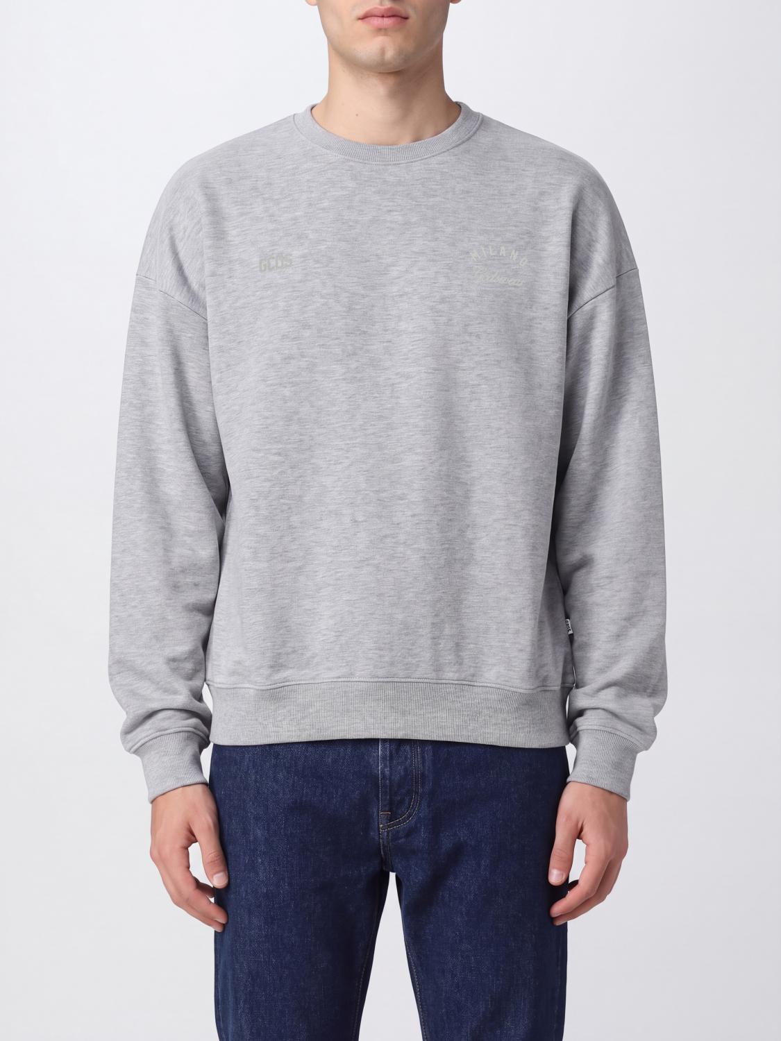 GCDS Felpa Uomo colore Grigio