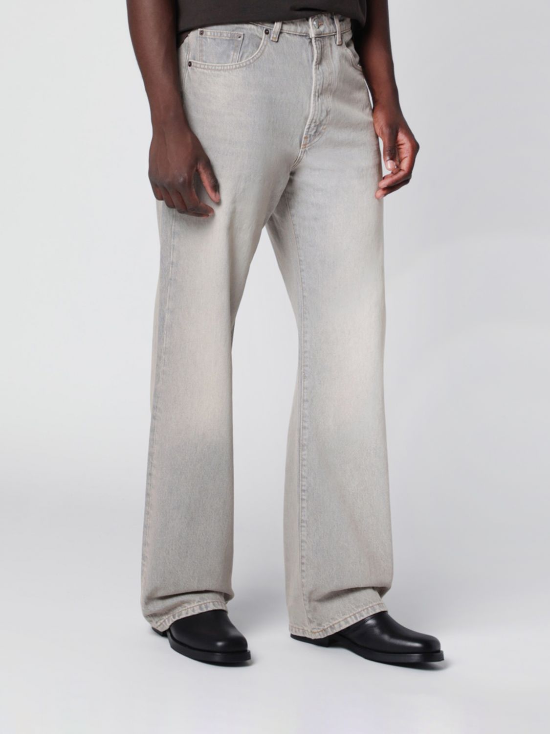 JEANERICA Jeans Men color Grey
