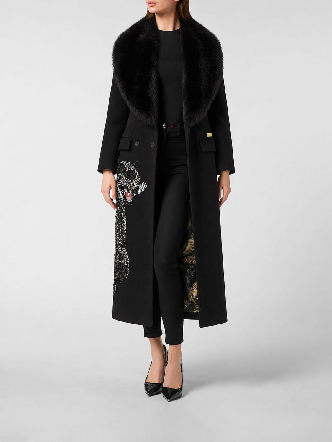 PHILIPP PLEIN Cappotto Donna colore Nero