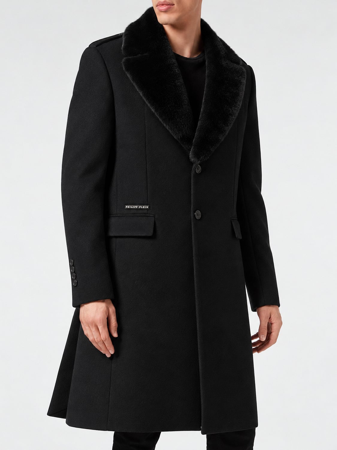 PHILIPP PLEIN Cappotto Uomo colore Nero