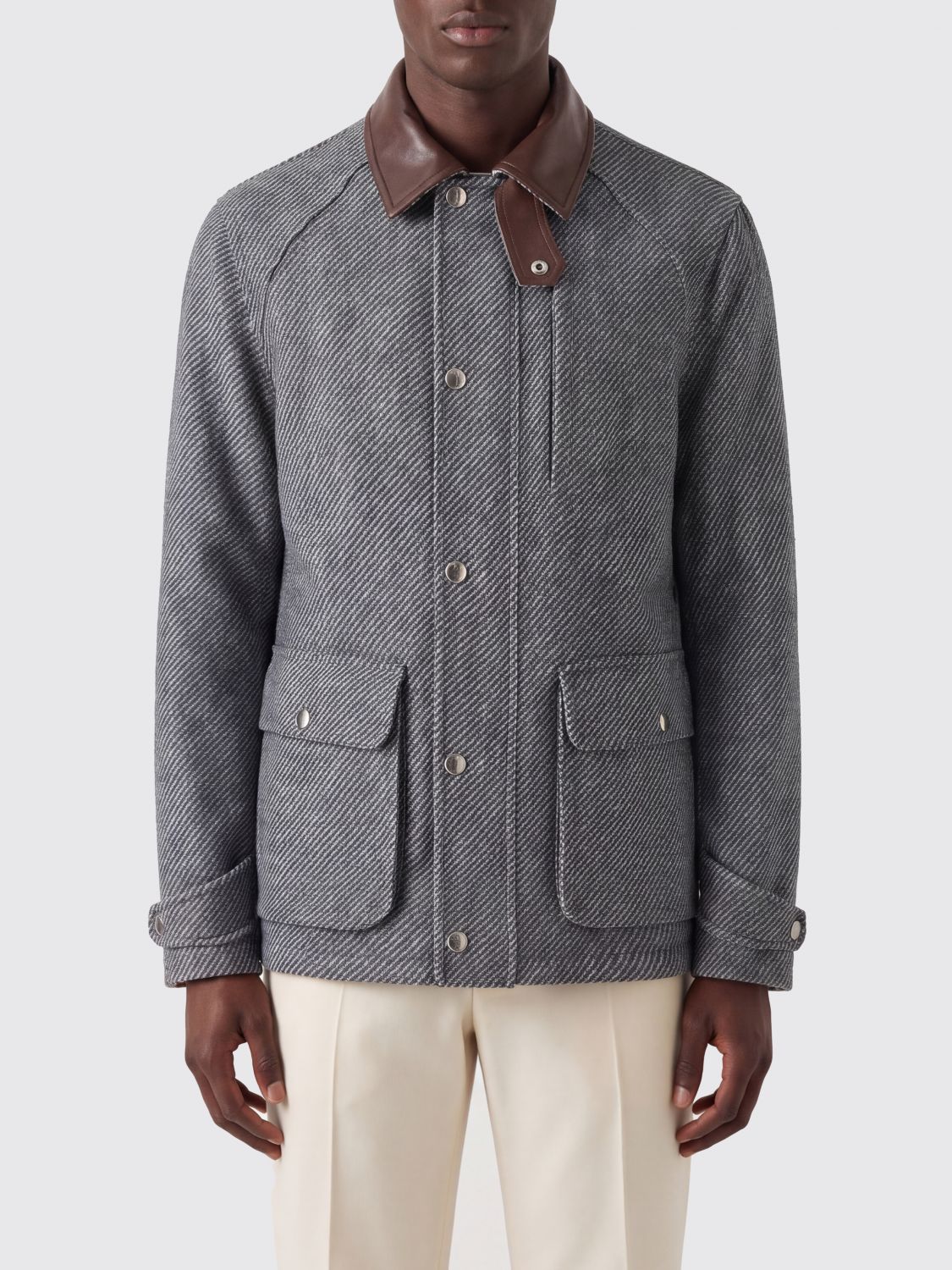 BRUNELLO CUCINELLI Giacca Uomo colore Grigio