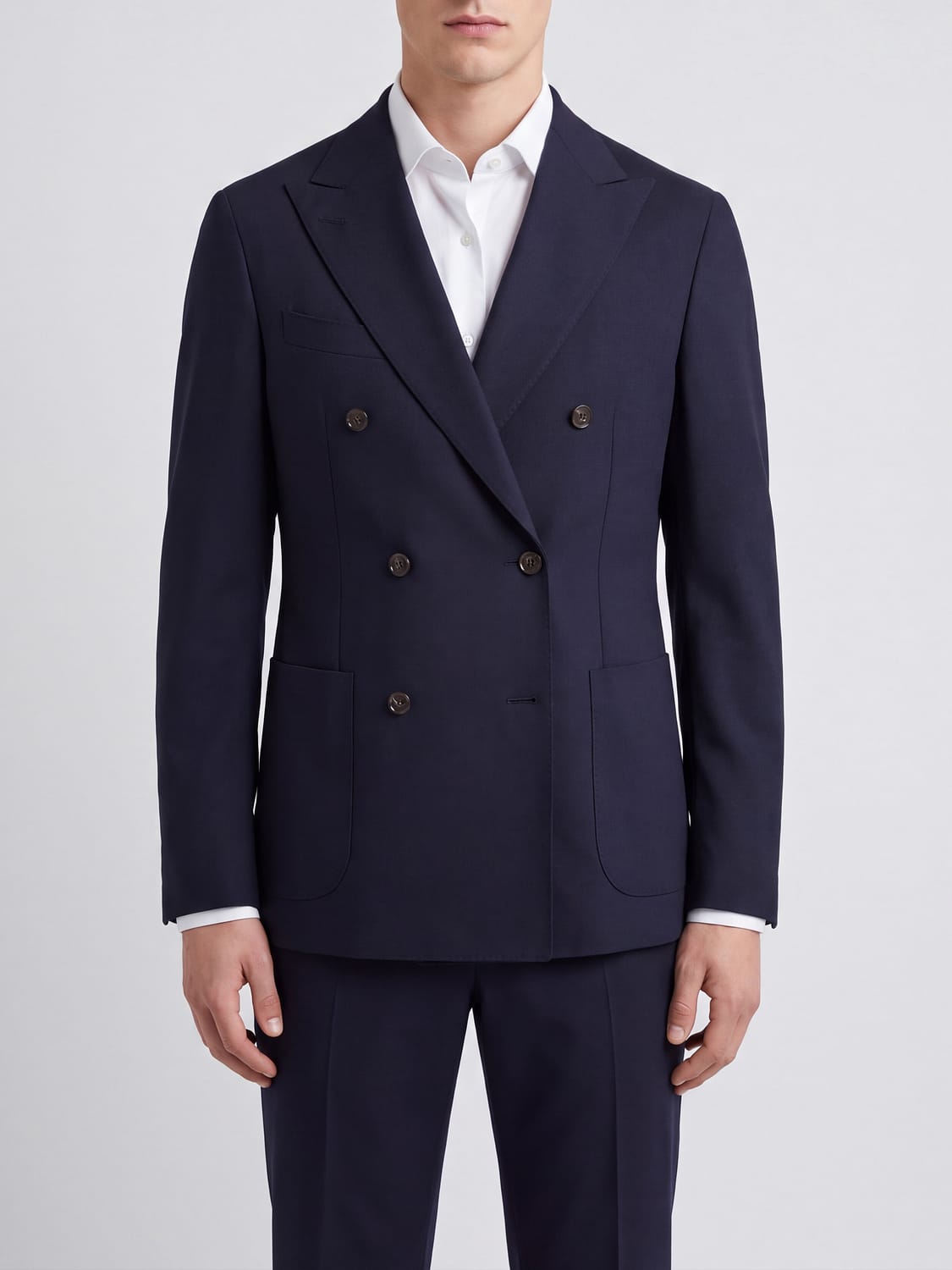 LARDINI Jacket Men color Navy