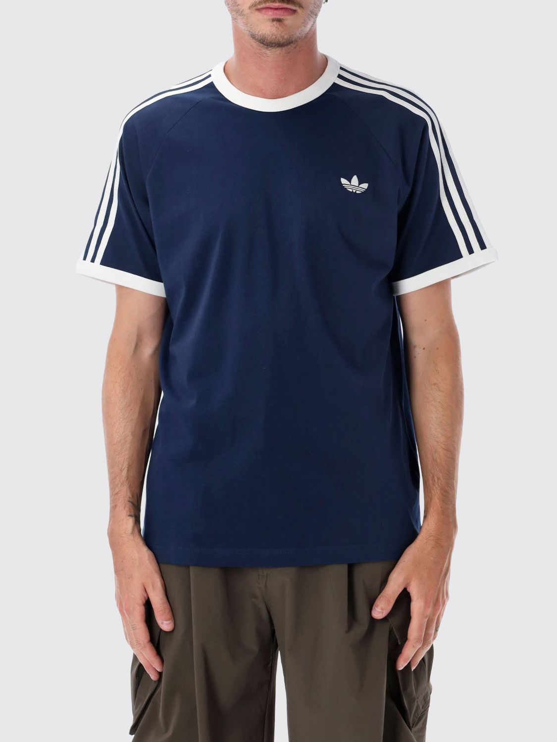 ADIDAS ORIGINALS T-Shirt Uomo colore Blue Navy