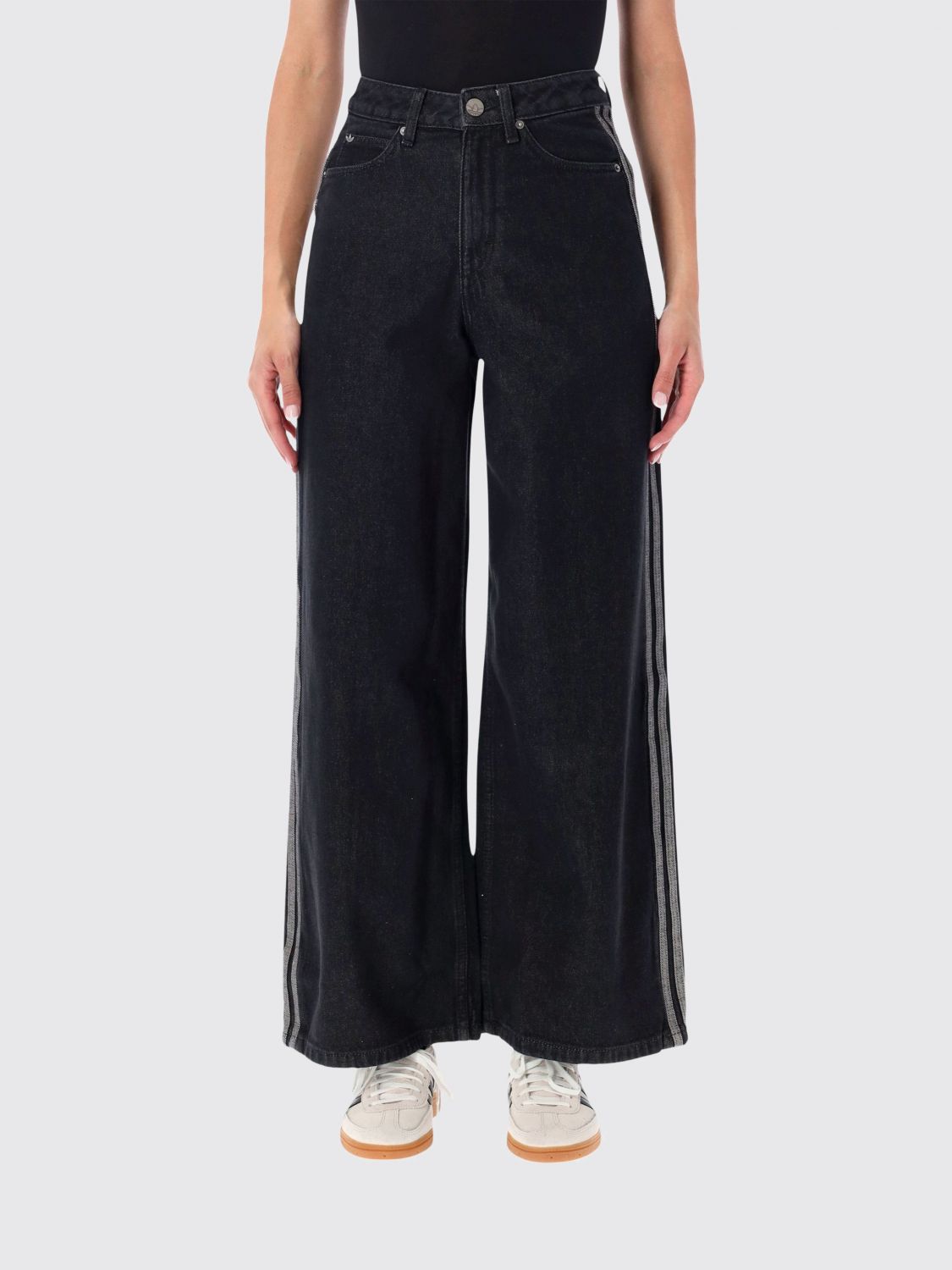 ADIDAS ORIGINALS Jeans Donna colore Nero