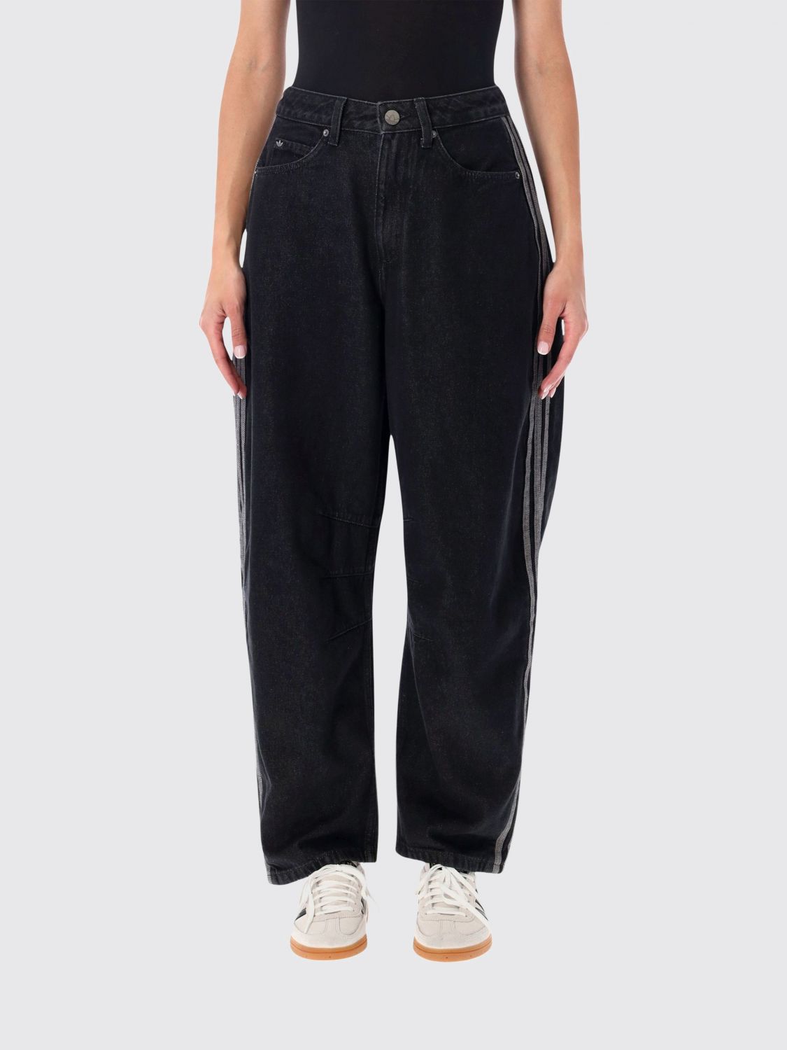 ADIDAS ORIGINALS Jeans Donna colore Nero