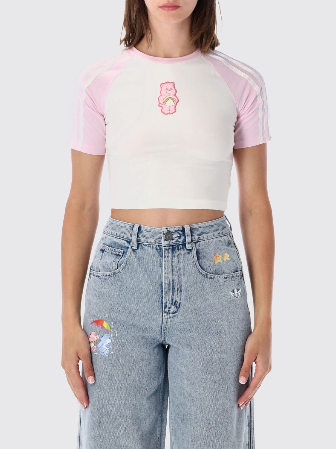 ADIDAS ORIGINALS T-Shirts Donna colore Bianco