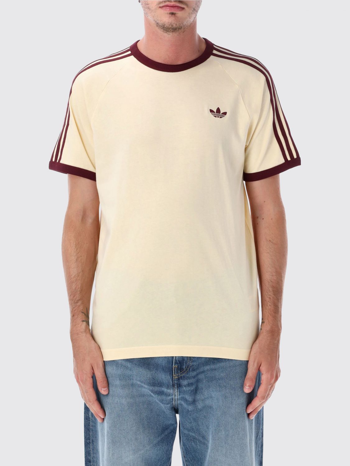 ADIDAS ORIGINALS T-Shirt Uomo colore Panna