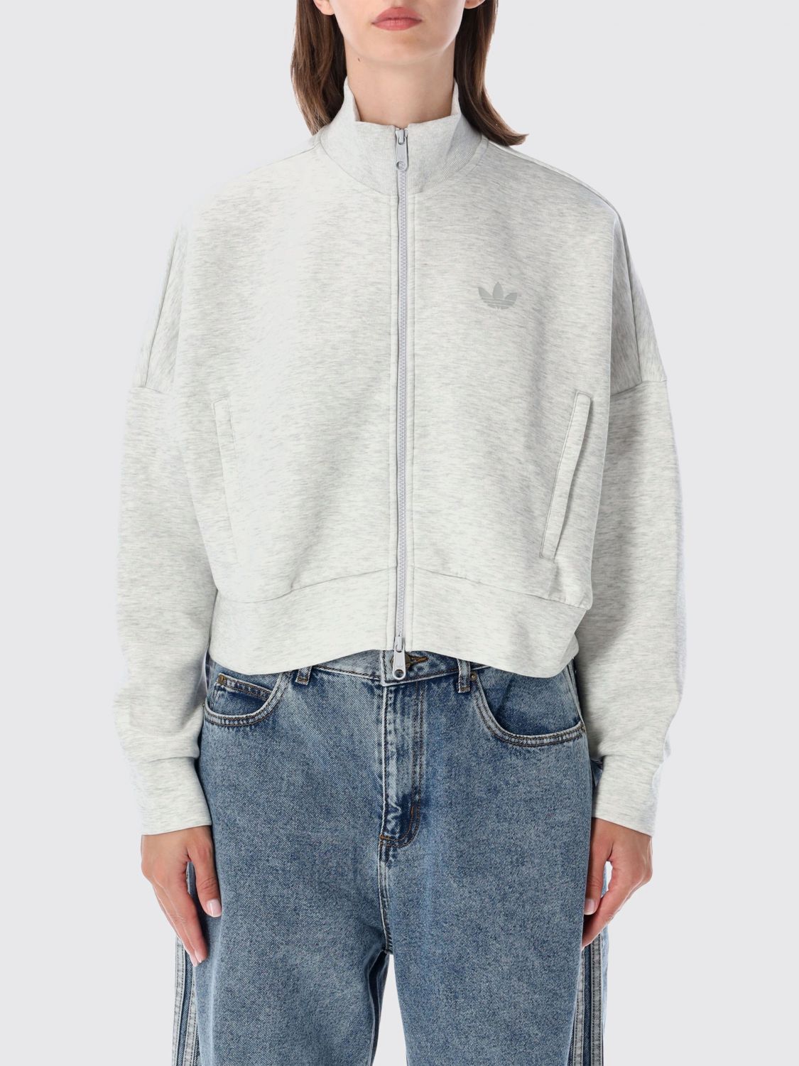 ADIDAS ORIGINALS Felpa Donna colore Grigio