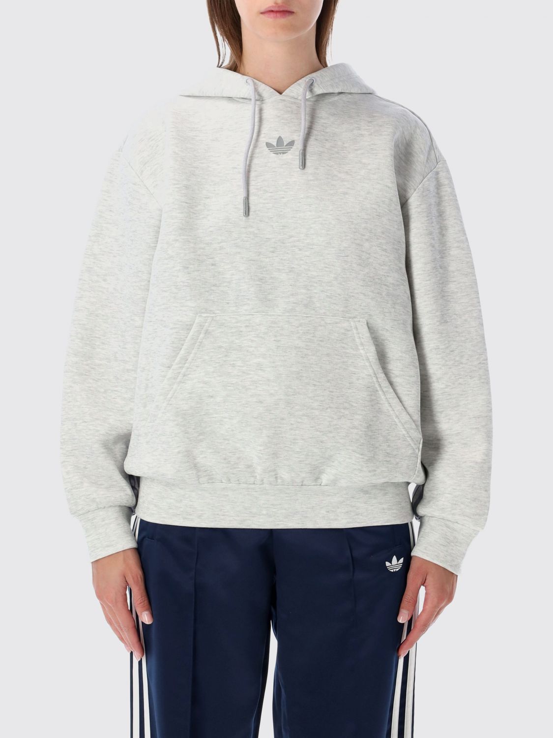 ADIDAS ORIGINALS Felpa Donna colore Grigio