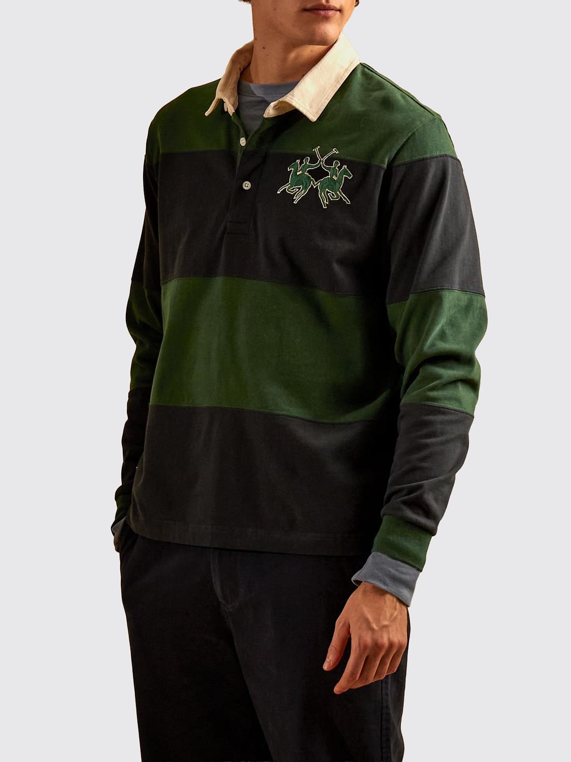 LA MARTINA Polo Shirt Men color Navy
